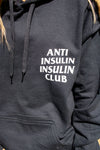 Anti Insulin Insulin Club Black Hoodie