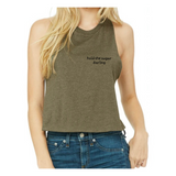 Hold The Sugar Darling Olive Tank Top