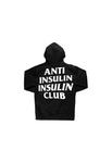 Kids Anti Insulin Insulin Club Black Hoodie