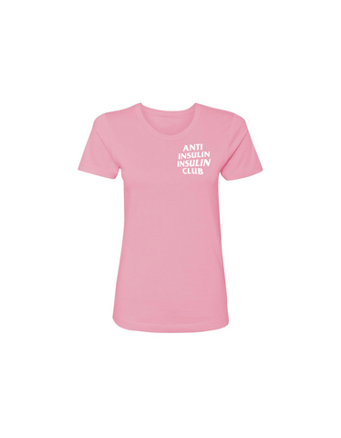 Anti Insulin Insulin Pink T Shirt