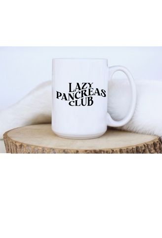 Lazy Pancreas Club Coffee Mug