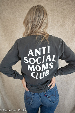 Anti Social Moms Club Long Sleeve T-Shirt