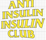 Anti Insulin Insulin Club Custom Sticker