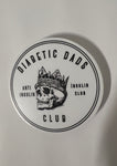 Skull Crown Dads Club Sticker