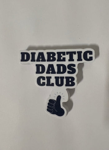 Diabetic Dads Club Sticker